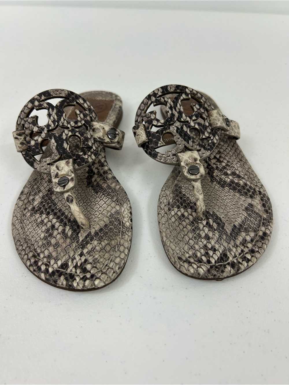 Tory Burch Snakeskin Miller Size 5